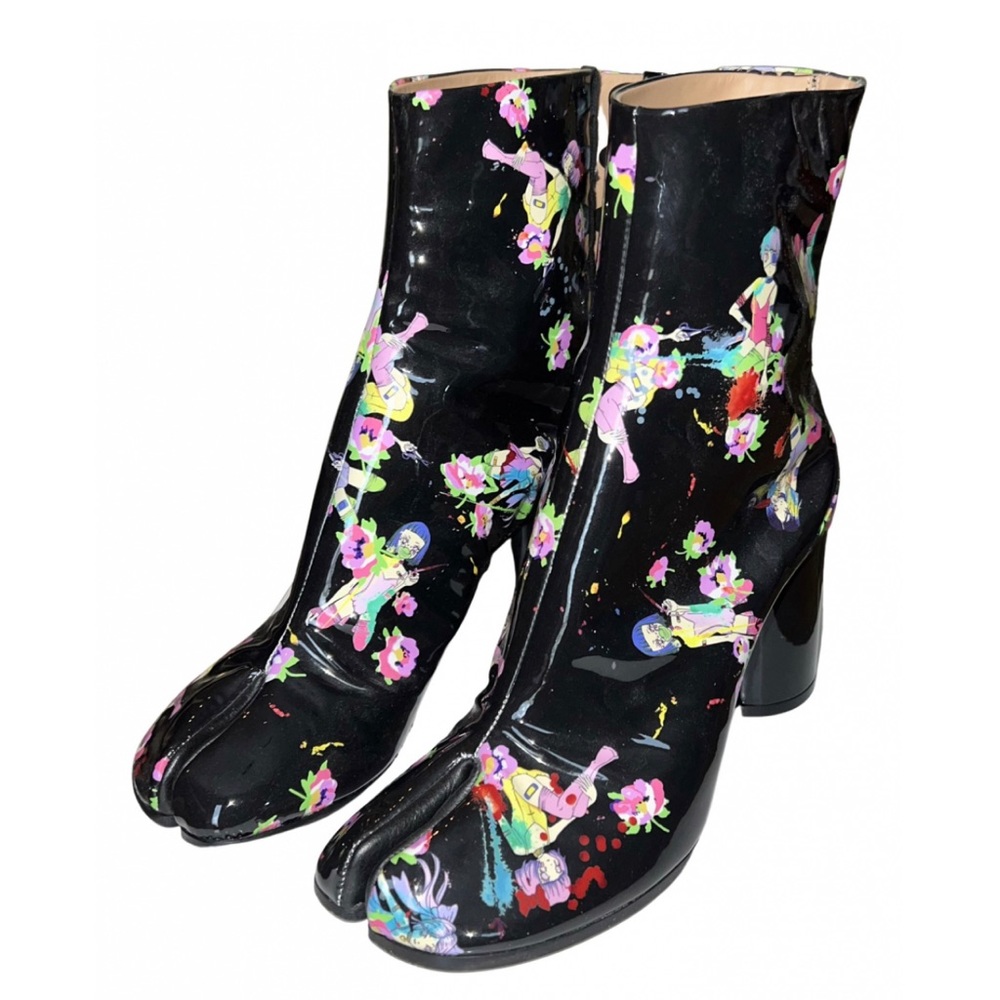 Maison martin margiela manga characters tabi boots size 38 - Picture 1 of 10